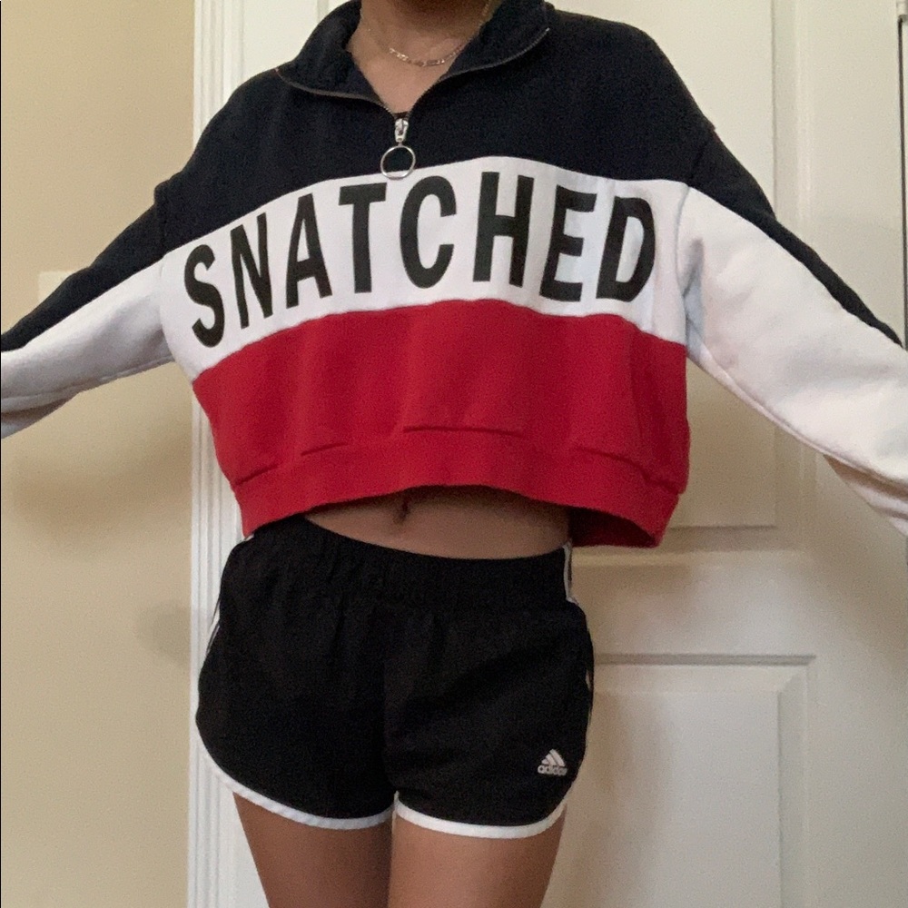 Colorblock Snatched Pullover